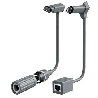 2 Stuks Voor Starlink V2 Kabel SPX naar RJ45 Adapter Ethernet Kabel Converter CAT5E 26AWGx4P+D Connector