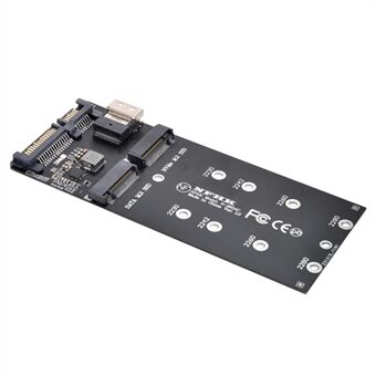 SF-016 SATA Adapter SFF-8654 voor U2 Kit NGFF M-Key voor Slimline SAS NVME PCIe SSD SATA Adapter voor Moederbord