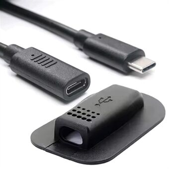 UC-172 USB-C 65W Type-C Man naar Vrouw Verlengkabel voor Outdoor Reizen Kamperen Rugzak Opladen