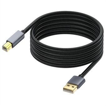 USB Printerkabel 1,8m Lengte USB 2.0 Type A Mannetje naar B Mannetje Scanner Kabel voor MIDI Controller