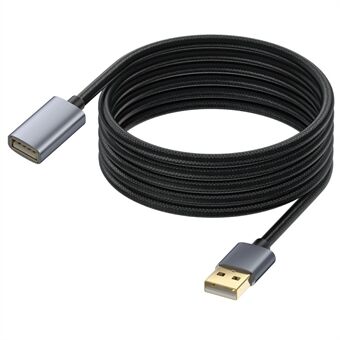 USB Verlengkabel 3m USB 2.0 Type A Mannetje naar Vrouwtje Verlengsnoer voor Printer, Toetsenbord, Muis, USB-Stick