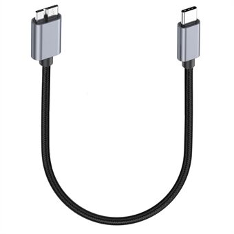 0,5m USB Type C naar Micro B-kabel compatibel met Seagate WD Westgate My Passport MacBook Pro / iPad