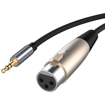 1.5 m 3.5mm Jack naar XLR 3 Pin Man-vrouw Audio Kabel voor Microfoon Luidsprekers Geluid Consoles Versterker XLR Kabel Connector