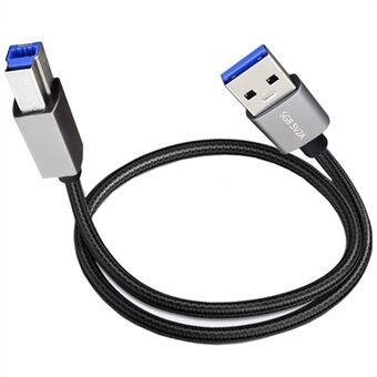 JUNSUNMAY 1m USB-A 3.0 Male naar USB Type-B Male Printerkabel Computer Printkoord.