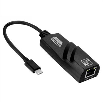 JSM USB 3.1 Type-C naar RJ45 Gigabit Ethernet 1000Mbps netwerkconnector Laptopadapter