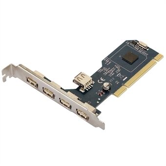 TXB045 NEC Chip PCI naar 5 USB2.0 Adapterkaart voor desktop-pc TXIC USB2.0-uitbreidingskaart