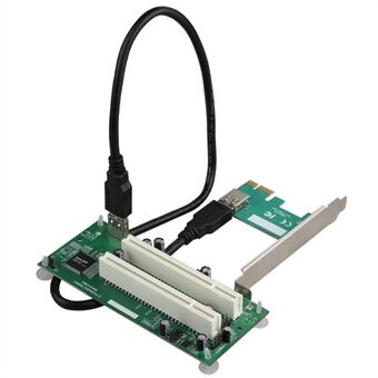 TXB024 Pcie naar dubbele Pci-slotadapterkaart voor Capture Card / Sound Card uitbreidingskaart