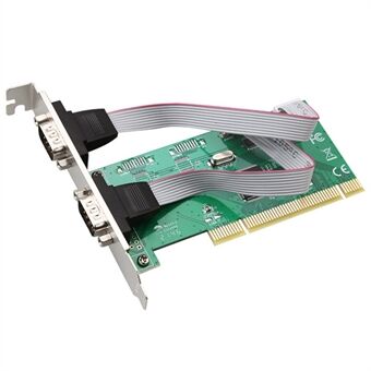 TXB147 9-pins Printer Interface PCI Seriële Poort Uitbreidingskaart PCI TX382A-2S Adapterkaart