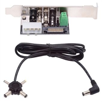 PW-030 Dual DC5.5mm 12V / 5V Uitvoersysteem voor het beheer van Intelligent Controlesysteem Vermogenskaart met PCI-E beugel