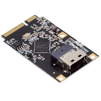 EP-047-8654 ASM1064 Mini PCI-E naar Slimline SFF-8654 SATA 3.0 4-Poorts Adapter 6Gbps Schijfuitbreidingskaart