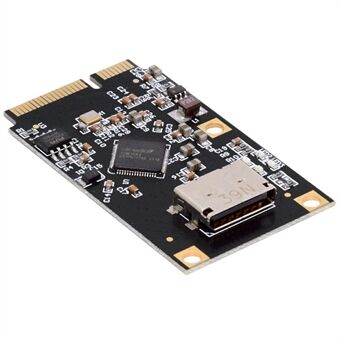 EP-047-8612 Mini PCI-E naar Oculink SFF-8612 SFF-8611 SATA 3.0 Vier Poorten Adapterkaart, Chip: ASM1064