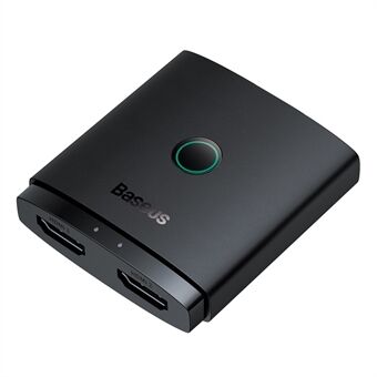 BASEUS AirJoy Series 2-in-1 Bidirectionele HDMI Switch 4K HD Video 2 Ingangen 1 Uitgang HDMI Adapter - Zwart