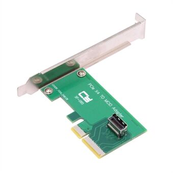 SF-085 PCI-Express 5.0 4.0 4X naar MCIO Mini Cool Edge IO Female Host Adapter voor PCIe Nvme U.2 SSD.