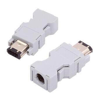 CN-010-MA SM-6P I / O Connector IEEE 1394 6Pin CN3 Plug 55100-0670 Male JZSP-CMP9-1-E Compatibel met Yaskawa Panasonic Servo 54280-0609