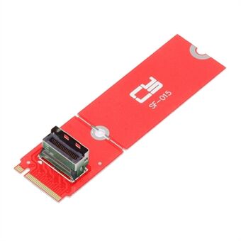 SF-015 PCI-E 5.0 4.0 M.2 M-key naar MCIO Mini Cool Edge IO Female Host Adapter voor PCIe Nvme SSD 2280