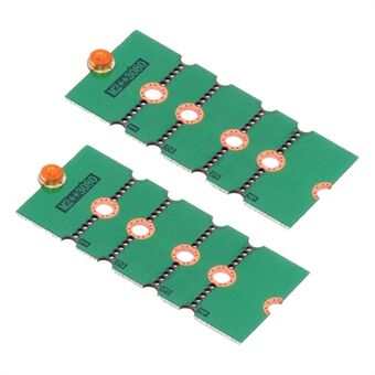 EP-031 2 stuks / set M2 NGFF NVME M.2 Uitgebreide Adapter Overdracht 2230 2242 2260 2280 Verander naar lange grootte SSD