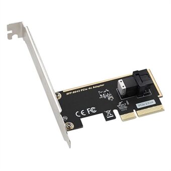 TXB123 Bestuurder Gratis PICE3.0x4 U2 2.5in Nvme U.2 PCIE 3.0 naar SFF8643 Adapterkaart