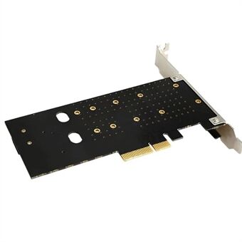 TXB044 110mm M Key + B Key Double Adapter Card Pcie naar M.2 Nvme SSD NGFF Adapter Card