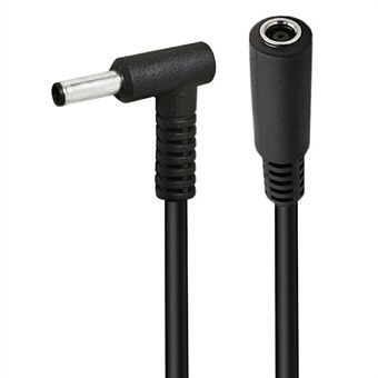 15 cm 90 Graden 4,5 mm x 3,0 mm Mannetje naar Vrouwtje Adapter DC Voedingsconnector Kabel voor HP / Dell Laptops