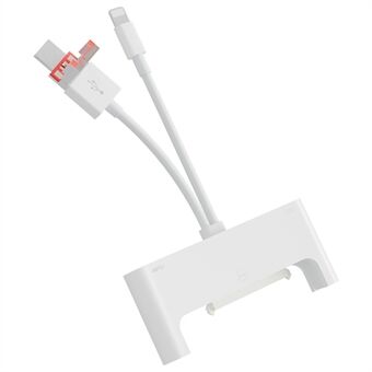 NK-1046TL Pro 3-in-1 USB + Type C + iP naar SATA Snelle Gegevensoverdracht Multi-Functionele Adapter