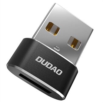 DUDAO L16AC Voor iPhone 15 USB Mannelijk naar USB-C Vrouwelijk Adapter Opladen Gegevensoverdracht OTG Converter