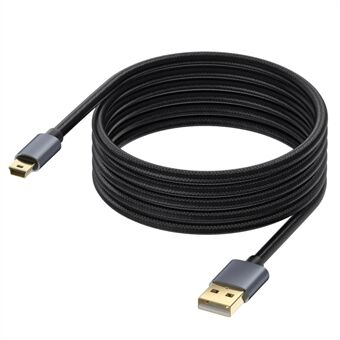 3m USB 2.0 naar Mini B Male Oplaadkabel USB Mini naar USB Oplaadkabel voor PS3 Controller / MP3 Speler / Camera