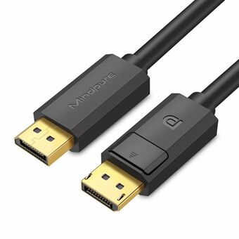 MINDPURE DP001 1m 3D Videodisplayport 1.2 Kabel 4K / 60Hz 2K / 144Hz DP naar DP Snoer