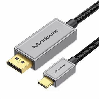 MINDPURE USB Type-C naar DisplayPort DP 1.4 Kabel 8K 60Hz Converter Draad Ondersteunt Dynamische HDR