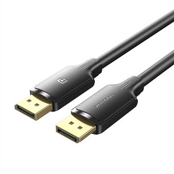 VENTION HAKBF 1m Goudgeplateerde DisplayPort-kabel 4K / 60Hz DP naar DP Male naar Male kabel