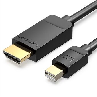 VENTION HABBI Mini DP naar HDMI 1.4 Kabel 3m 1080P Vergulde Mini DisplayPort naar HDMI Adapter voor Monitor PC