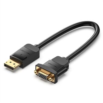 VENTION HBSBB 0,15m 1080P 60Hz Full HD DP Male naar VGA Male Kabel voor Streaming Gaming