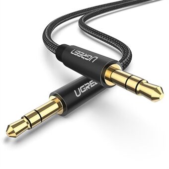 UGREEN 1 m AUX-kabel 3,5 mm man-naar-man stereo audiokabel voor mp3-speler autoluidspreker