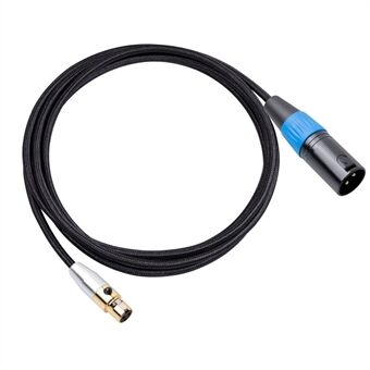 SA119GXK108BU 5m Mini XLR vrouwelijk naar XLR mannelijk kabel 24K vergulde microfoon audio adapter kabel