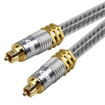 EMK YL-A 3M HiFi Sound OD8.0mm Digitale Optische Audiokabel S / PDIF Toslink Lead Cord voor Sound Bar TV Home Theater