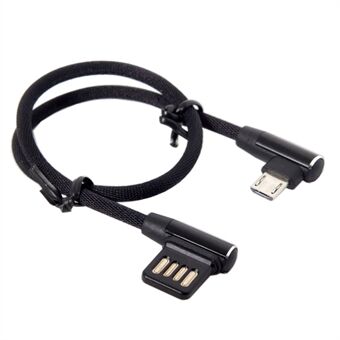 Micro USB 5pin naar Links Hoek 90 Graden USB 2.0 Datakabel