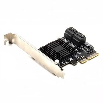 PCI-E naar 5 SATA3.0 Adapter Card Desktop Computer Uitbreidingskaart Ondersteuning Hot Plug