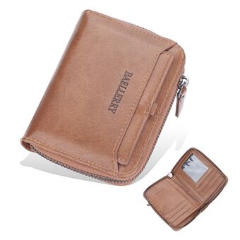 BAELLERRY D3124 korte portemonnee met ritssluiting, PU-leer, creditcardhouder, portemonnee