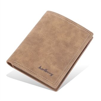 BAELLERRY D9186 Heren Casual PU-leer Bi-fold Korte portemonnee ID Bankkaarten Geldhouder Tas