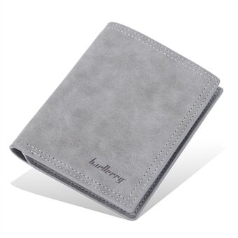 BAELLERRY D9186 Heren Casual PU-leer Bi-fold Korte portemonnee ID Bankkaarten Geldhouder Tas