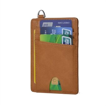 RFID Anti-magnetische ID-kaart met Ring Bankkaart Portemonnee Zak Bus Card Bag Card Sleeve