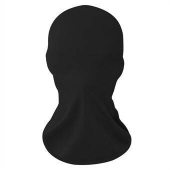 Ademend IJszijde Volledig Gezichtsmasker voor Cosplay- en Halloweenkostuums Doorzichtig Masker