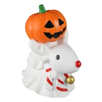 Halloween Kerstmis Schattige Kleine Ornamenten Decoratieve Pompoen Ridder Rendier Bureau Ornamenten Decoratie