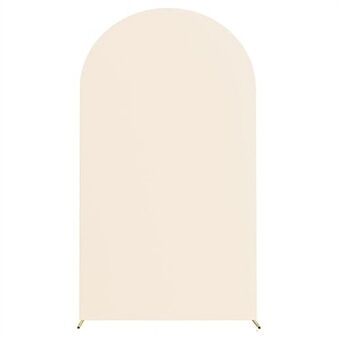 6FT 80x180cm U-vorm Achtergronddoek Boog Frame Standaard Elastische Hoes voor Bruiloftsceremonie Verjaardagsfeestje