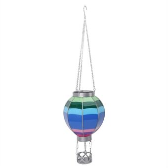 Zonne-energie Hangende Lantaarn Buiten Tuin Heteluchtballon Vorm Terrasdecoratie, Maat L