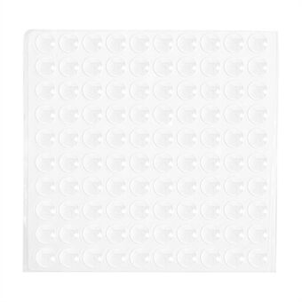 100 Stuks 10*2mm Zelfklevende Clear Siliconen Meubelen Demper Dots Anti-collision Kastdeur Bumpers ronde Pads