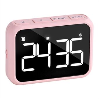 FY501 100-minuten Afteltimer met LED Digitaal Display Keukentimer Huiswerktimer Leren 3 Versnellingen Volume Timer