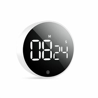 XIAOMIYOUPIN NK5260 Ronde LED-display Magnetische afteltimer Helderheid Verstelbare magnetische roterende timer