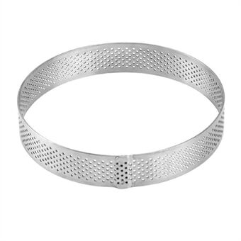 10CM Diameter 304 Roestvrijstalen Bakring voor het maken van Crumpet Cake Mousse (BPA-vrij, geen FDA)