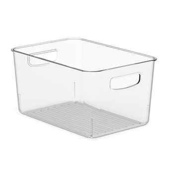 TY-9049 Transparante PET Voedselorganizer Koelkast Opslagbox, Maat L (BPA-vrij, Geen FDA)