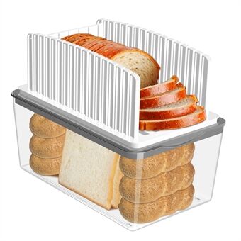 Broodsnijder DIY Verstelbare Toastbrood Snijmachine Broodsnijgids Gereedschap (BPA-vrij, Geen FDA)